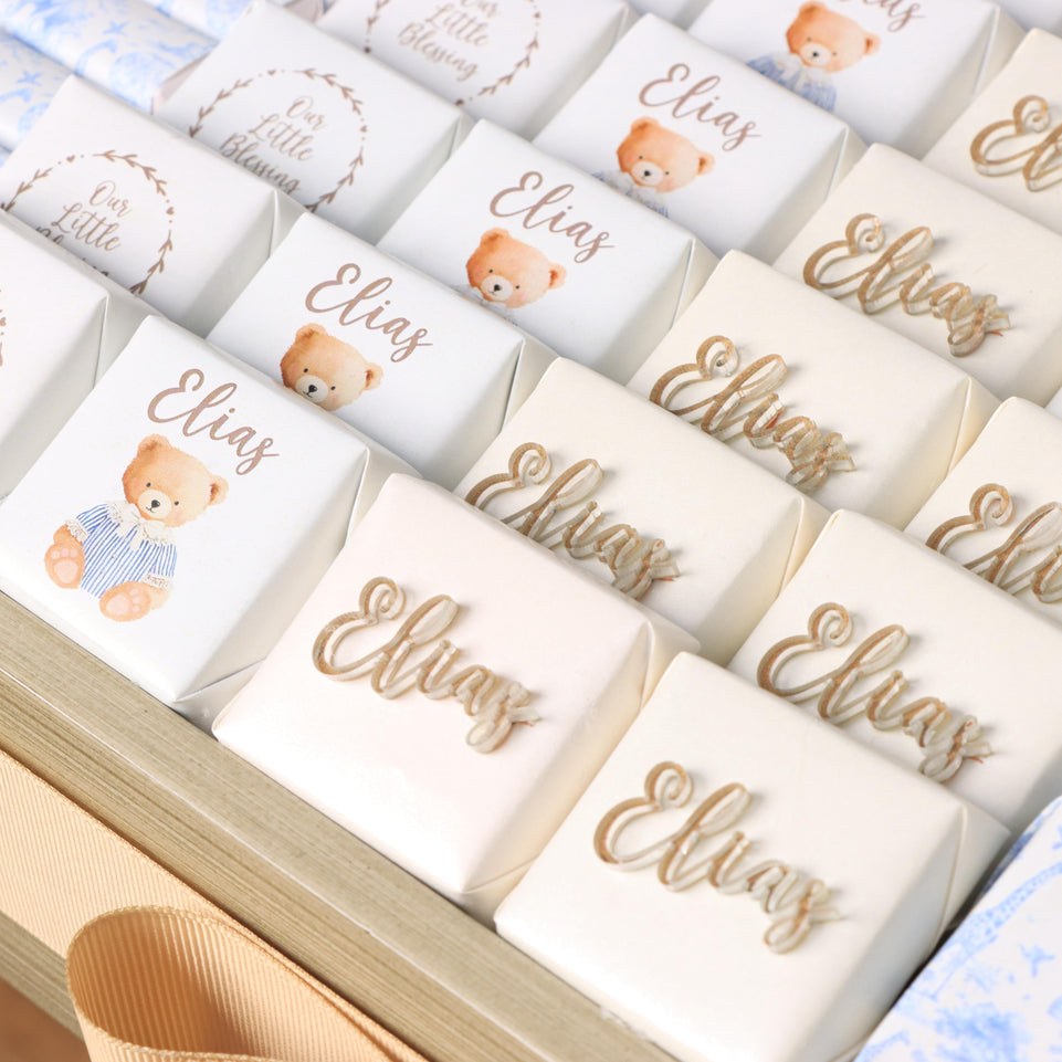 Baby customized safari designed premium chocolate table set up