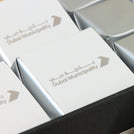Corporate customized Eid Mubarak design premium chocolate & sweets medium hamper