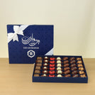 Corporate customized Eid Mubarak designed premium chocolate 42P hard box