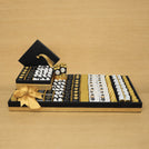 Graduation personalized decorated chocolate large leather tray