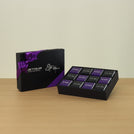 Corporate customized premium chocolate 12P printed hard box