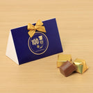 Set of 20 Corporate customized designed premium chocolate triangle box giveaway
