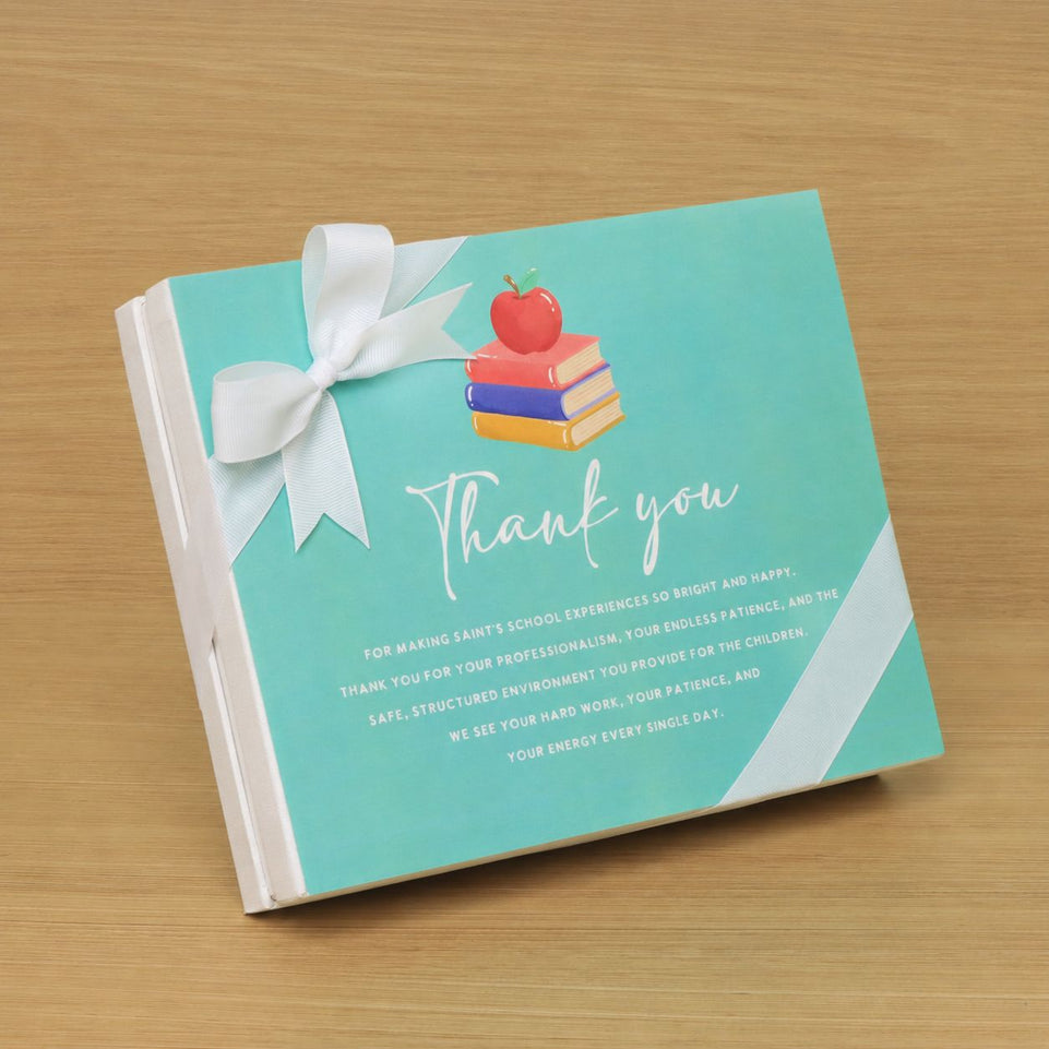 Teacher's appreciation 20-piece premium chocolate hard box
