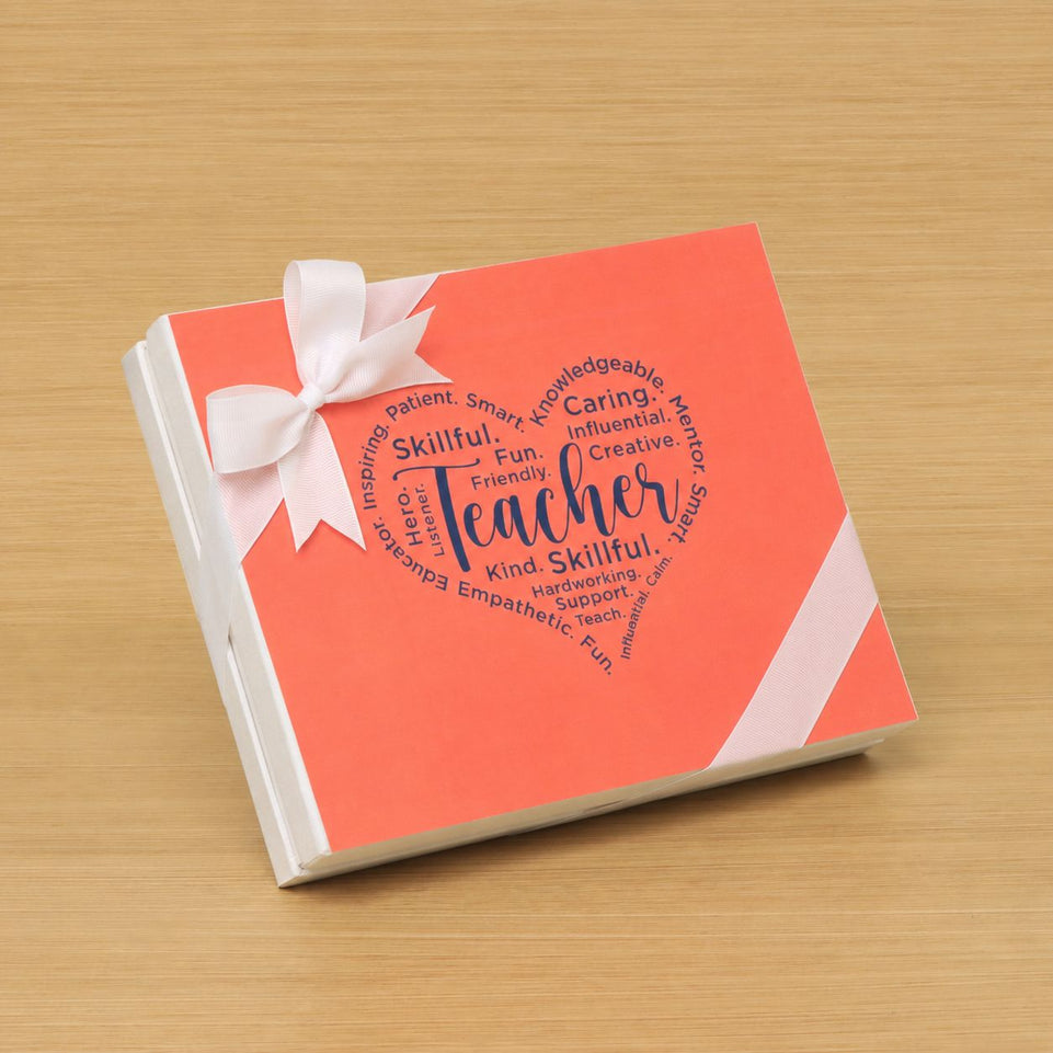 Teacher's appreciation 20-piece premium chocolate hard box