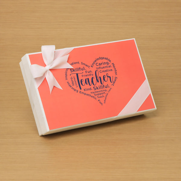 Teacher's appreciation 15-piece premium chocolate hard box