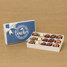 Teacher's appreciation 15-piece premium chocolate hard box