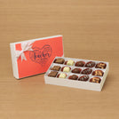 Teacher's appreciation 15-piece premium chocolate hard box