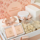 Luxury happy anniversary designed premium chocolate extra large hamper
