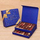 Season's Greeting designed magnetic sliding box