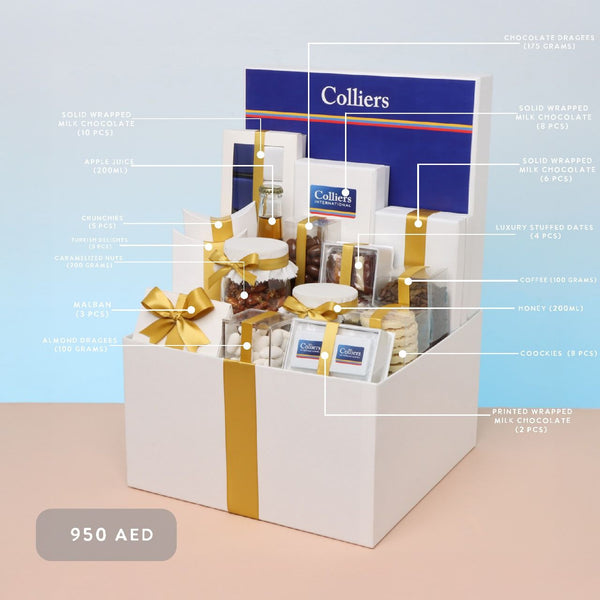 Corporate Customized chocolate & sweets extra large hamper