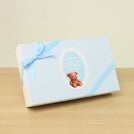 Baby boy personalized teddy designed chocolate & sweets hard box