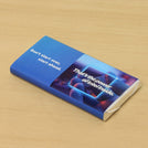 Set of 10 corporate branded plain milk loose chocolate bar