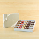 "Thank you" minimalist designed 20-piece premium chocolate hard box