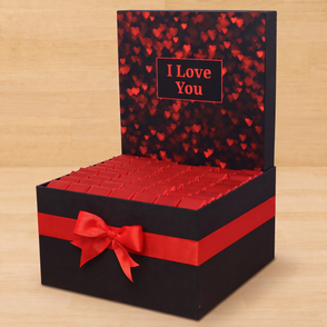 I love you heart designed premium cho...