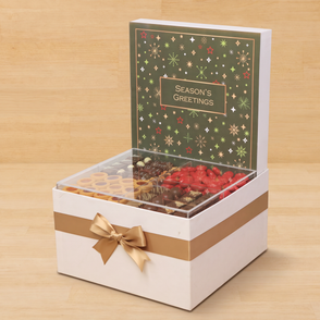 Season's Greeting designed with acryl...