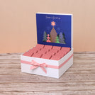 Season's greeting christmas tree designed premium chocolate medium hamper