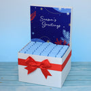 Season's greeting designed premium chocolate large hamper