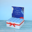 Merry christmas and happy new year designed premium chocolate medium hamper