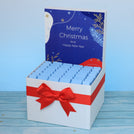 Merry christmas and happy new year designed premium chocolate large hamper