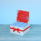 Merry christmas and happy new year designed premium chocolate small hamper