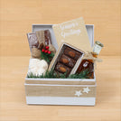 Rustic Christmas premium chocolate & sweets hamper