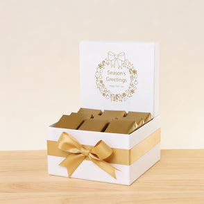 Season's greetings wreath designed pr...