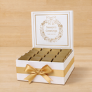 Season's greetings wreath designed premium chocolate medium hamper