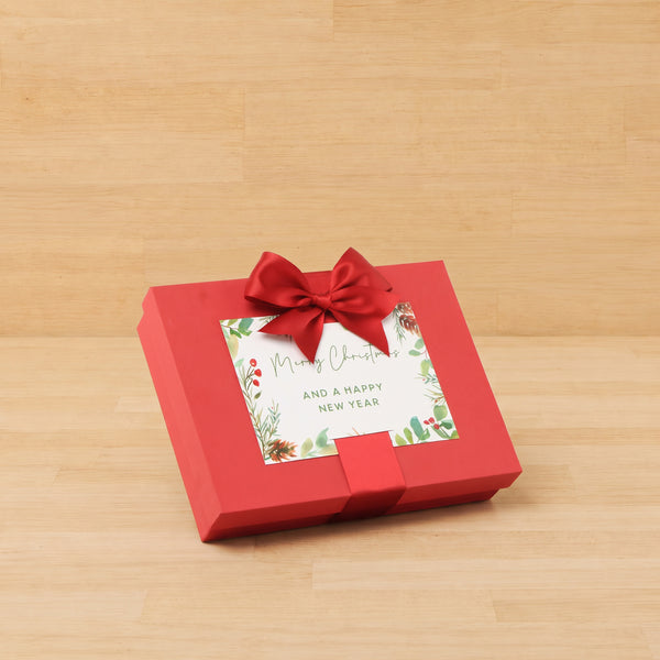 Christmas designed premium chocolate 12P hard box