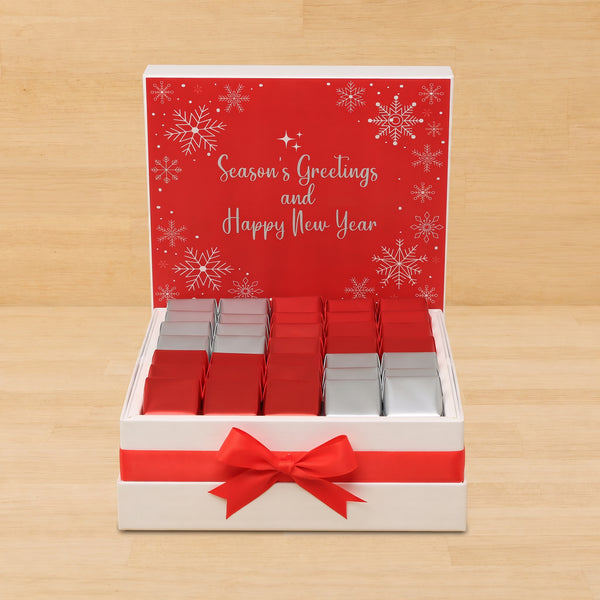 Season's Greetings designed premium chocolate large hamper