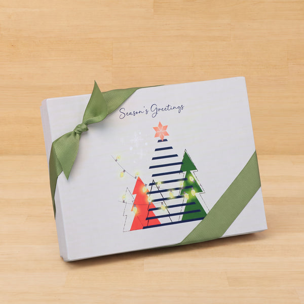 Season's greeting designed premium chocolate 12P hard box