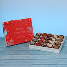 Merry christmas designed premium chocolate 20p hard box