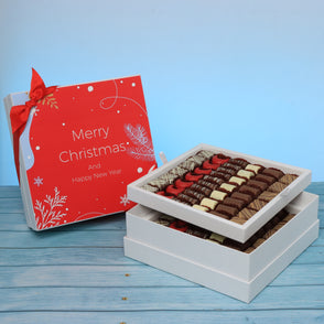 Merry christmas designed premium choc...