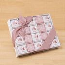Christmas tree & snow flake designed premium chocolate view top hard box