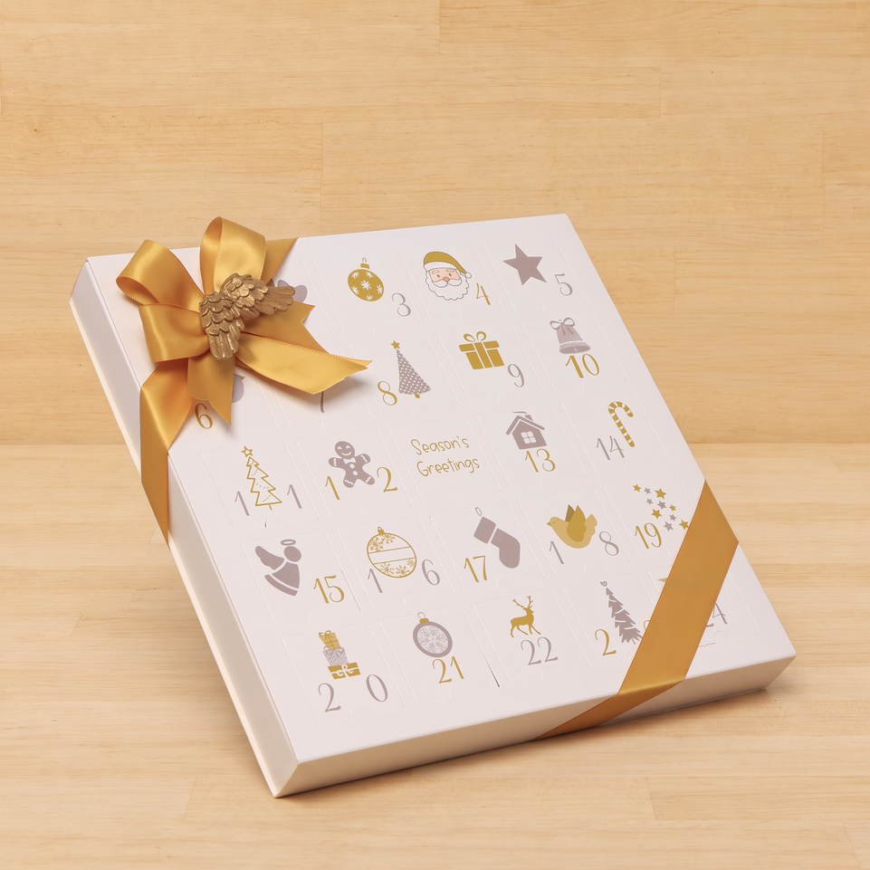 Christmas advent calendar premium chocolate box