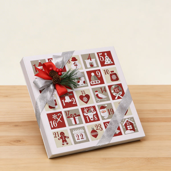 Christmas advent calendar premium chocolate box
