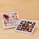 Christmas advent calendar premium chocolate box