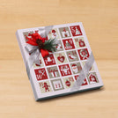 Christmas advent calendar premium chocolate box