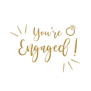 You're engaged diamond ring greeting ...