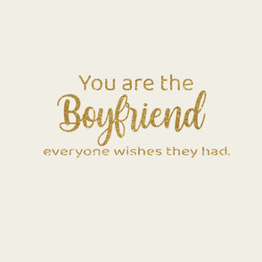 You are the boyfriend everyone wishes...