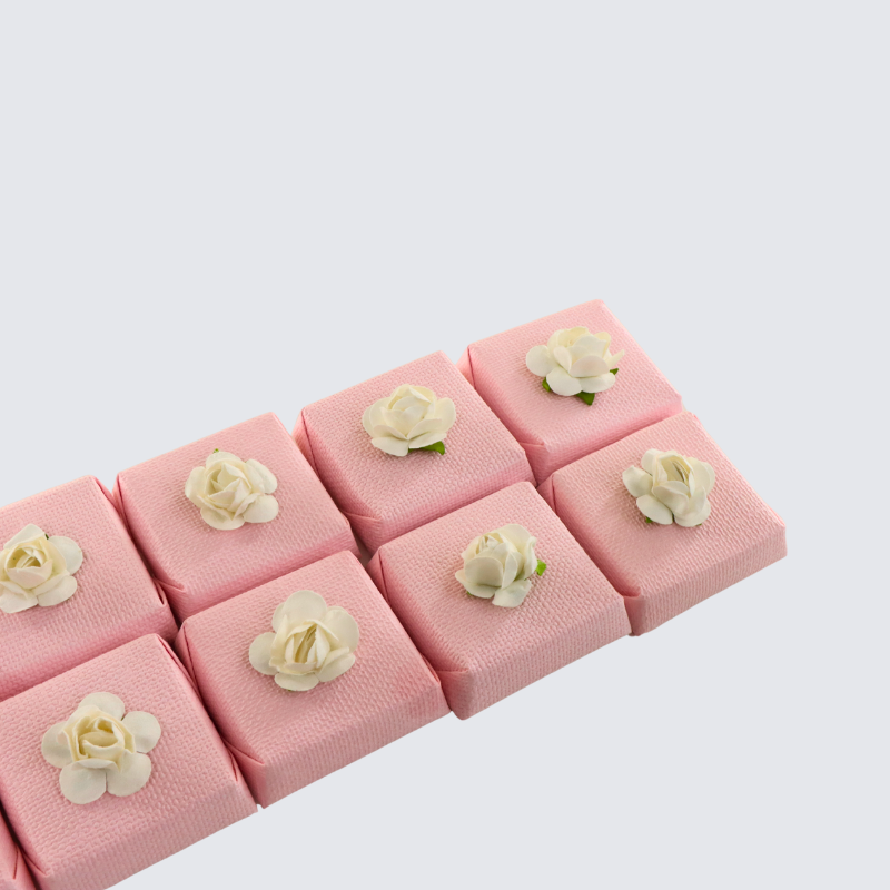 Baby girl flower decorated chocolate