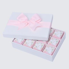 Welcome baby girl flower designed 12-...