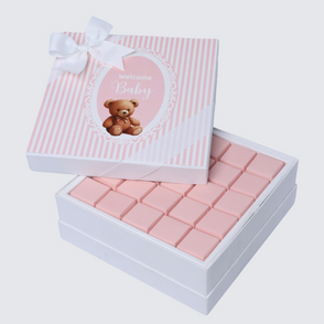 Welcome baby girl teddy designed prem...