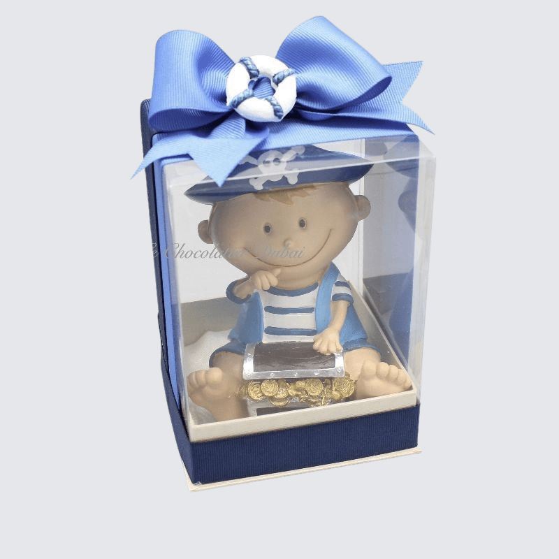 BABY NAUTICAL THEME PIRATE BOY SOUVENIR