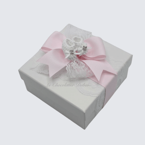 Set of 20 Baby crochet bootie chocola...