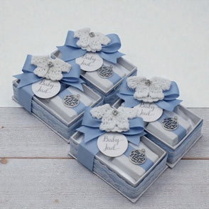 Set of 20 Baby crochet decorated choc...