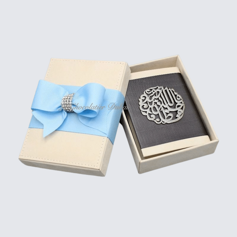 BABY BOY QURAN VELVET BOX