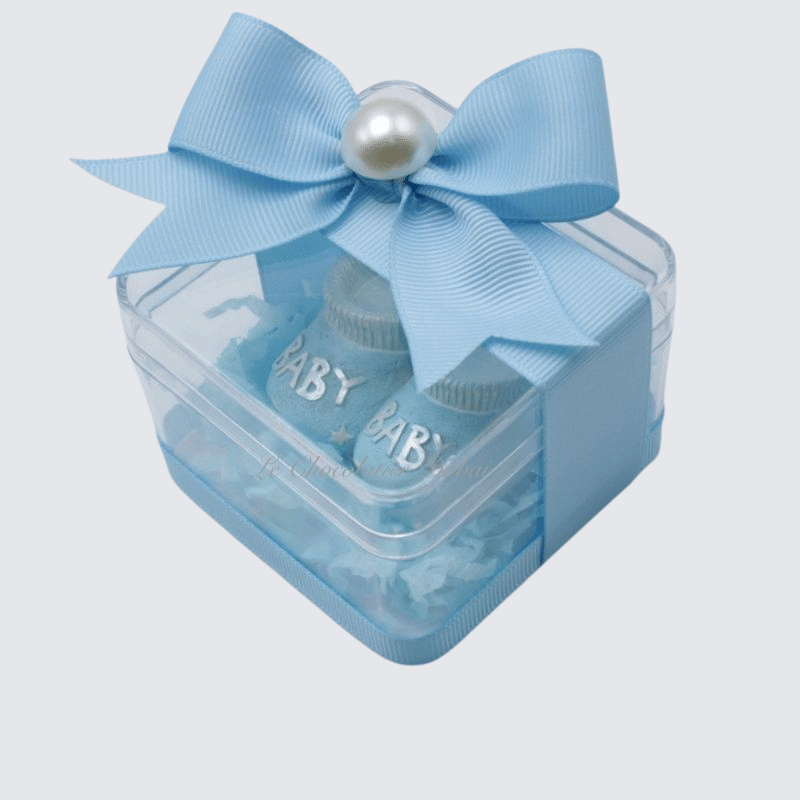 BABY CERAMIC SHOES ACRYLIC BOX