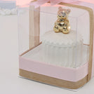 Set of 20 Baby girl teddy ceramic box giveaway
