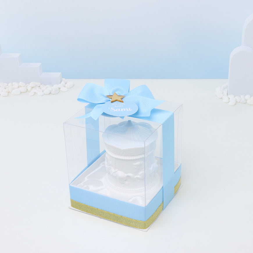 BABY BOY CAROUSEL SCENTED CANDLE GIVEAWAY