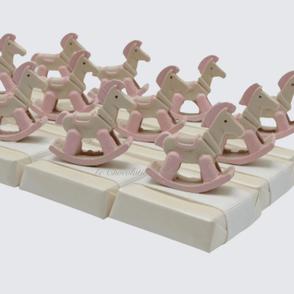 Set of 20 Rocking horse decorated loo...